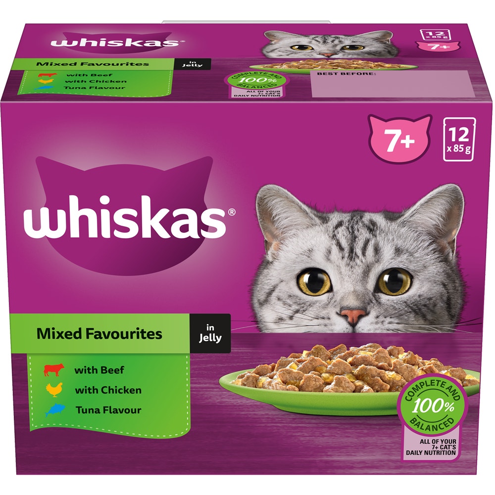 Whiskas Adult Wet Mixed Favourites 